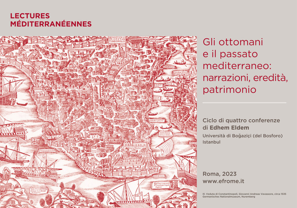 Communiqué Cycle "Les Ottomans et le passé méditerranéen récits